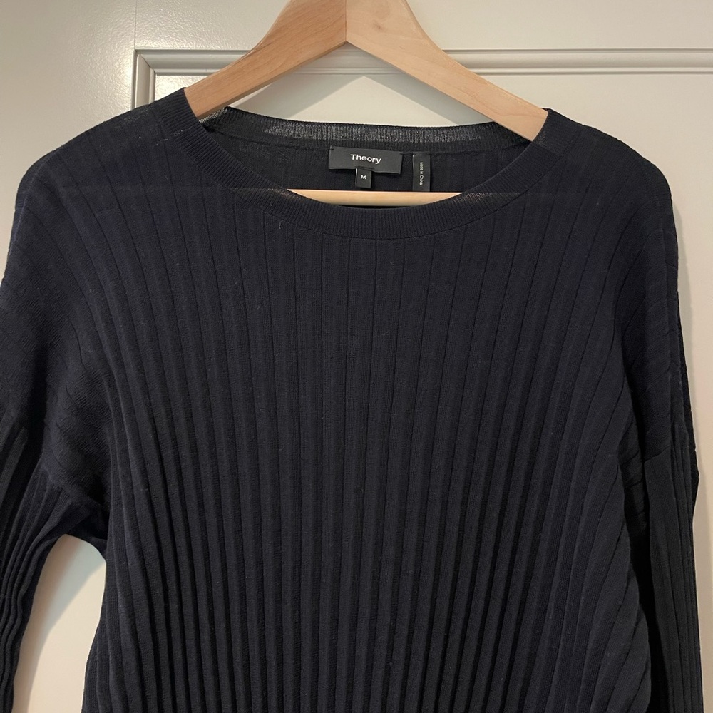 Theory blue shirt